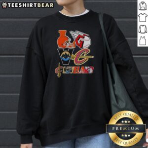 Funny Cleveland Browns Cleveland Guardians Cleveland Cavaliers Cleveland Monsters Love Cleveland Teams Sport Shirt - Image 5