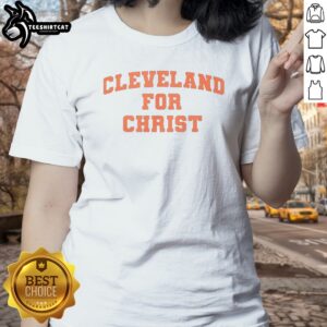 Top Cleveland For Christ Ladies shirt design featuring a soft, comfortable fit.