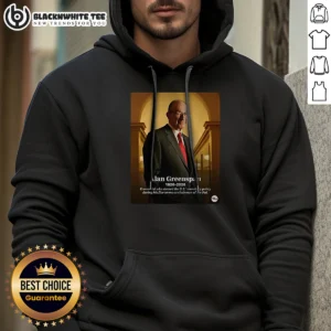 Official Alan Greenspan 1926 2026 Economist WHO Steered The US Monetary Policy During His Five Term Hoodie in charcoal gray with front pocket and drawstring hood