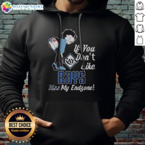 Premium BB Bending Over Tampa Bay Rays If You Don't Like Rays Kiss My Endzone Hoodie displayed in a vibrant setting