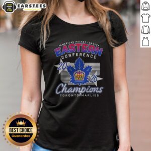 Top Toronto Marlies 2026 Eastern Conference Champions American Hockey League ladies shirt, perfect for fans.