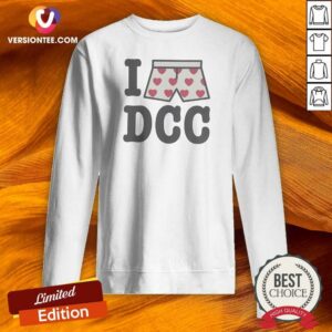 Original Top I Heart Print Boxers DCC Sweatshirt