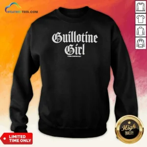 Pretty Guillotine Girl 2026 Creeper Cult Sweatshirt