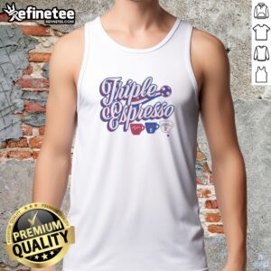 Good Mallory Swanson Trinity Rodman & Sophia Wilson Triple Espresso tank top featuring a unique graphic design