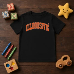 Awesome Illinoisivic Il Balkan Ball Kids T-Shirt