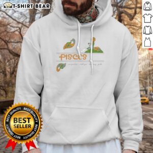 Pretty Olivia Rodrigo Pisces Imaginative Intelligent Charming Gentle Hoodie showcased in a cozy setting.