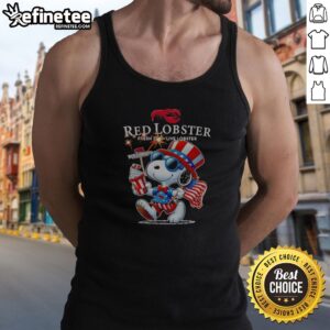 Pretty Snoopy X Red Lobster Fourth Of July American 250 Years 1776 2026 Fireworks Shirt - Image 3