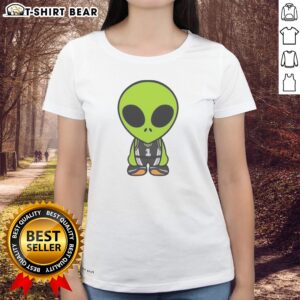 Good The Alien Victor Wembanyama Cartoon Ladies shirt featuring a vibrant and fun design