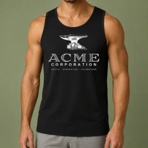 Official ACME Corporation Anvils Explosives Detonators Tank Top