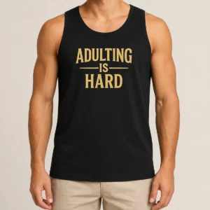Pretty Paymoneywubby Adulting Is Hard Tank Top
