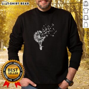 Official Flower Power Dandelion Fly Away Freedom Sweatshirt featuring vibrant dandelion graphics and a cozy design.