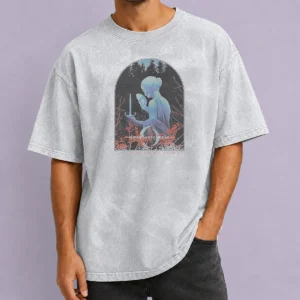 Top A Perfect Circle Dsseldorf Germany Venue Poster printed on a washed t shirt with a soft vintage look