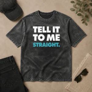 Pretty Hot World Of Wonder Stop That Train Tell It To Me Straight Gay Washed T-Shirt