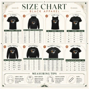 Size chart for Awesome We Ride At Dawn Not Fast Just Early Duck Frog with measurements in inches and cm