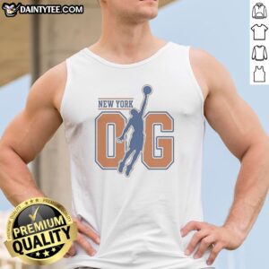Good OG Anunoby New York Knicks OG Tip Tank Top