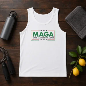 Original MAGA Algae Great Again Memorial Reflecting Pool America 2026 Tank Top