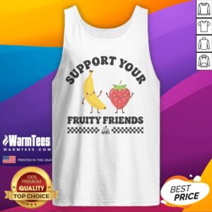 Support Your Fruity Friends Love Wins tank top in vibrant colors for a fun summer look