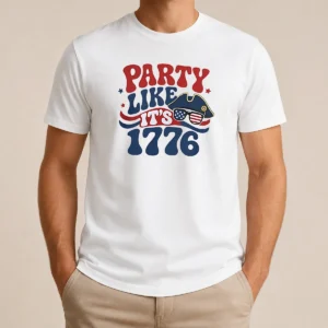 Nice Party Like It Is 1776 American Flag Sunglasses Revolutionary War Patriot