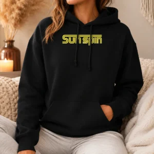 Funny Sun Spin Retro 70s Hoodie