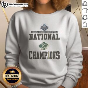 Awesome 2026 NCAA Division II Softball National Champions University Of West Georgia Sweatshirt displayed on a neutral background.
