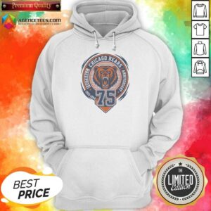 Good Chicago Bears Football 75 Anniversary 1920 1994 NFL Logo Team Hoodie