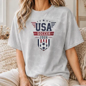 Official USA Soccer WC 2026 Washed T-Shirt