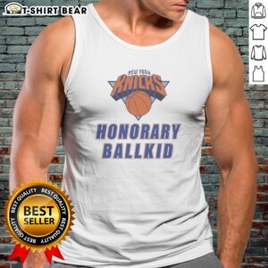 Top New York Knicks Honorary Ballkid Basketball Tank Top