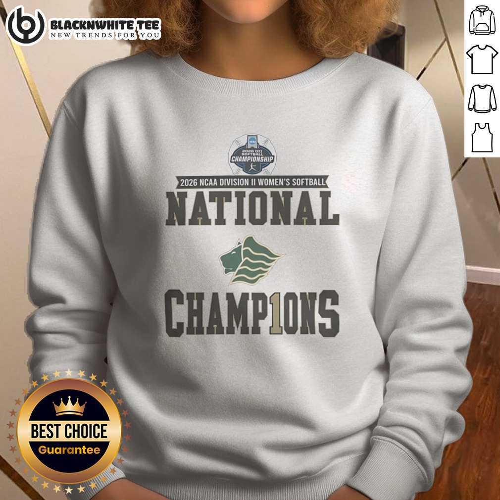 awesome-2026-ncaa-division-ii-softball-national-champions-university-of-west-georgia-sweatshirt-sweashirt Awesome 2026 NCAA Division II Softball National Champions University Of West Georgia Sweatshirt displayed on a neutral background.
