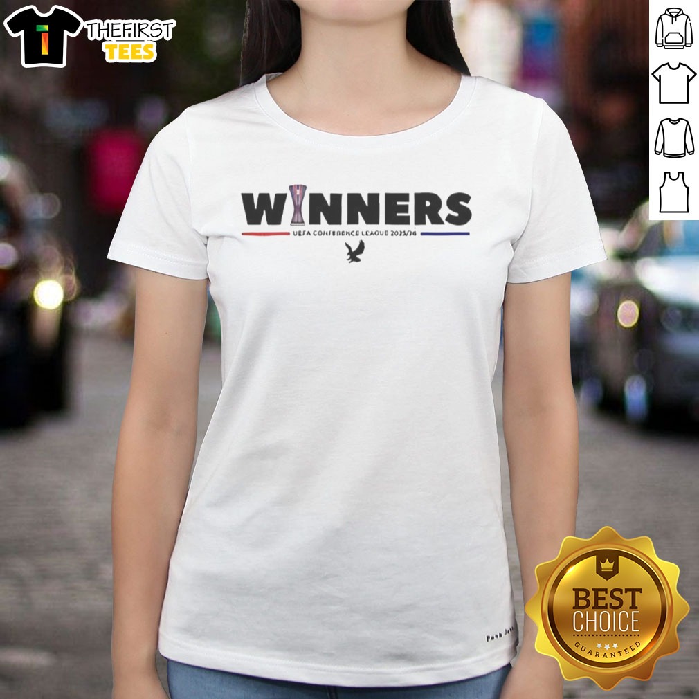 awesome-champions-uefa-conference-league-2025-2026-winners-ladies-shirt Awesome Champions UEFA Conference League 2025 2026 Winners Ladies Shirt showcasing team pride and celebration.