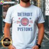 Awesome Detroit Pistons NBA 2026 Team Star Logo