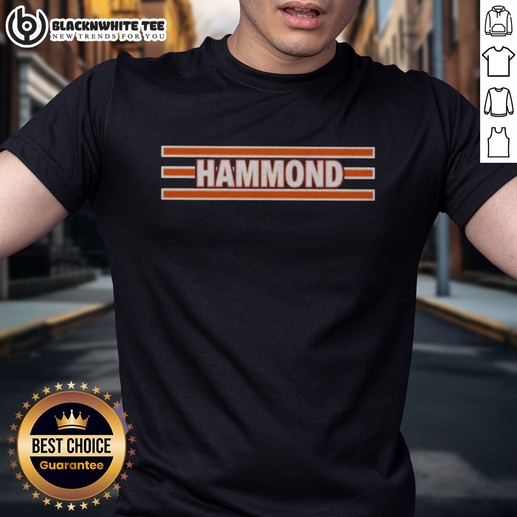 Awesome Hammond Chicago Bears Shirt Awesome Hammond Chicago Bears Shirt featuring team colors and logo on a comfortable fabric.