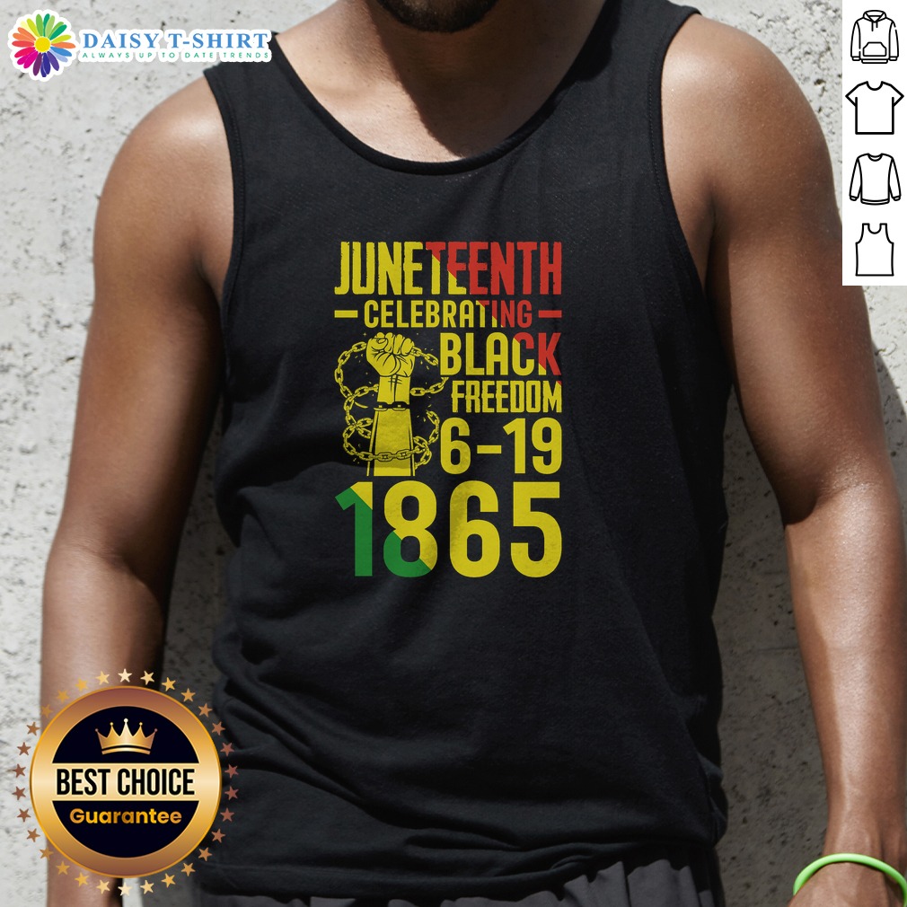 Awesome Juneteenth Celebrating Black Freedom 6 19 1865 Tank Top Awesome Juneteenth Celebrating Black Freedom 6 19 1865 Tank Top featuring bold graphics