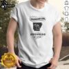 Awesome Just A Michigan Girl In An Arkansas World shirt displayed on a white background, short-sleeve casual tee