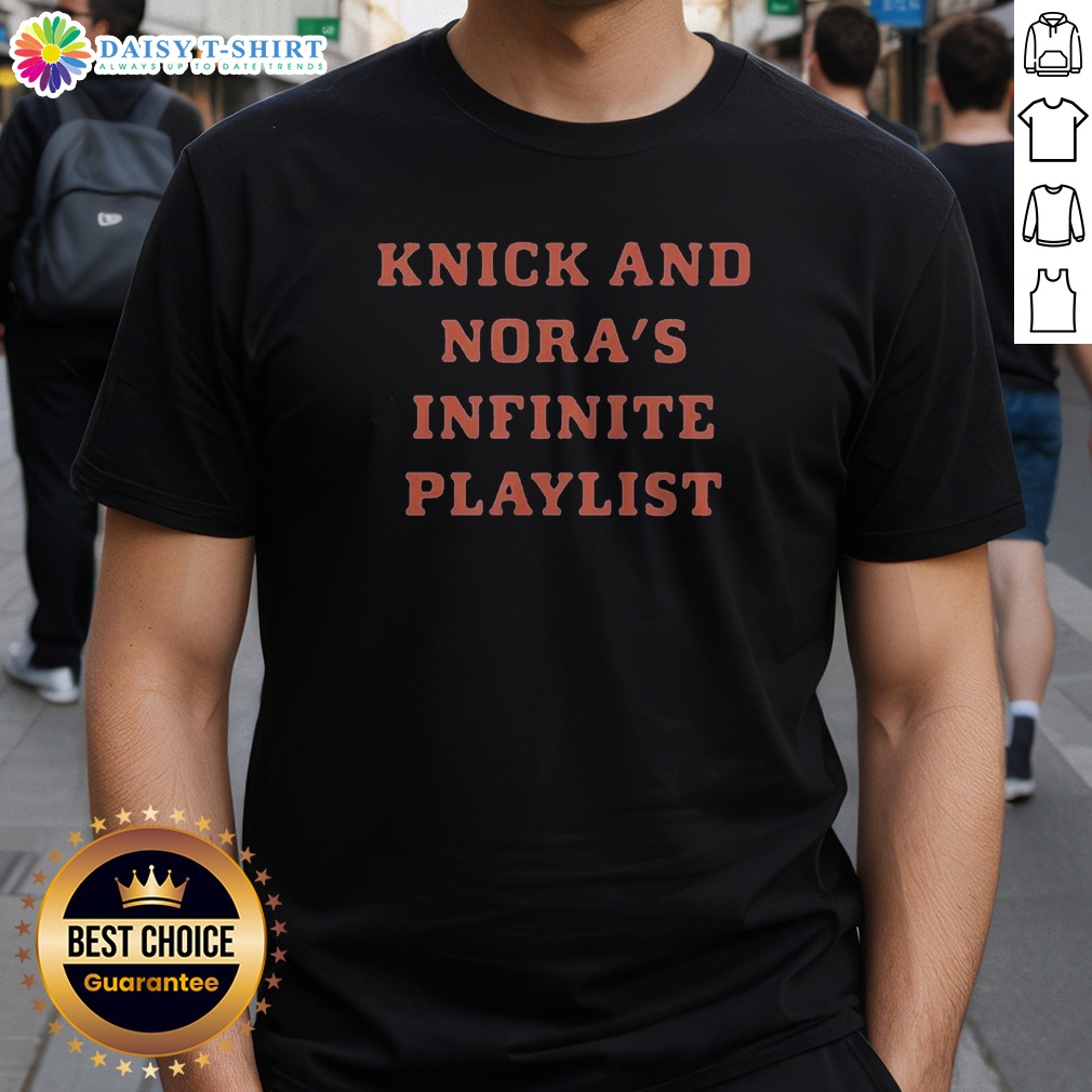 Awesome Knick And Norah'S Infinite Playlist Shirt Awesome Knick And Norah'S Infinite Playlist Shirt featuring vibrant graphic print on a comfortable cotton tee