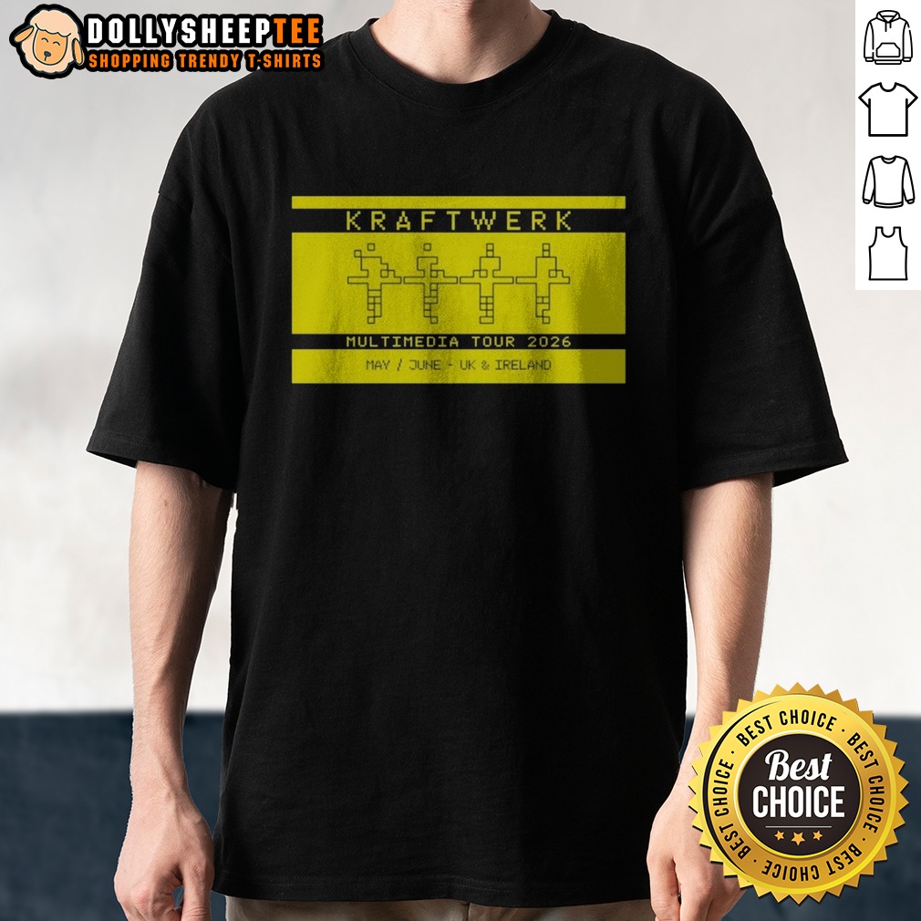 Awesome Kraftwerk Multimedia Tour 2026 May June UK Ireland Music Electronic Band Tour Shirt Awesome Kraftwerk Multimedia Tour 2026 May June UK Ireland Music Electronic Band Tour Shirt featuring vibrant graphics