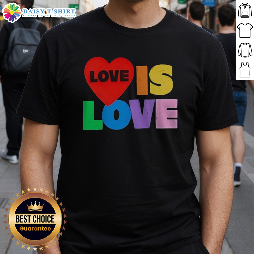 Awesome Love Is Love Pride LGBTQ Shirt Awesome Love Is Love Pride LGBTQ Shirt featuring a vibrant rainbow design.