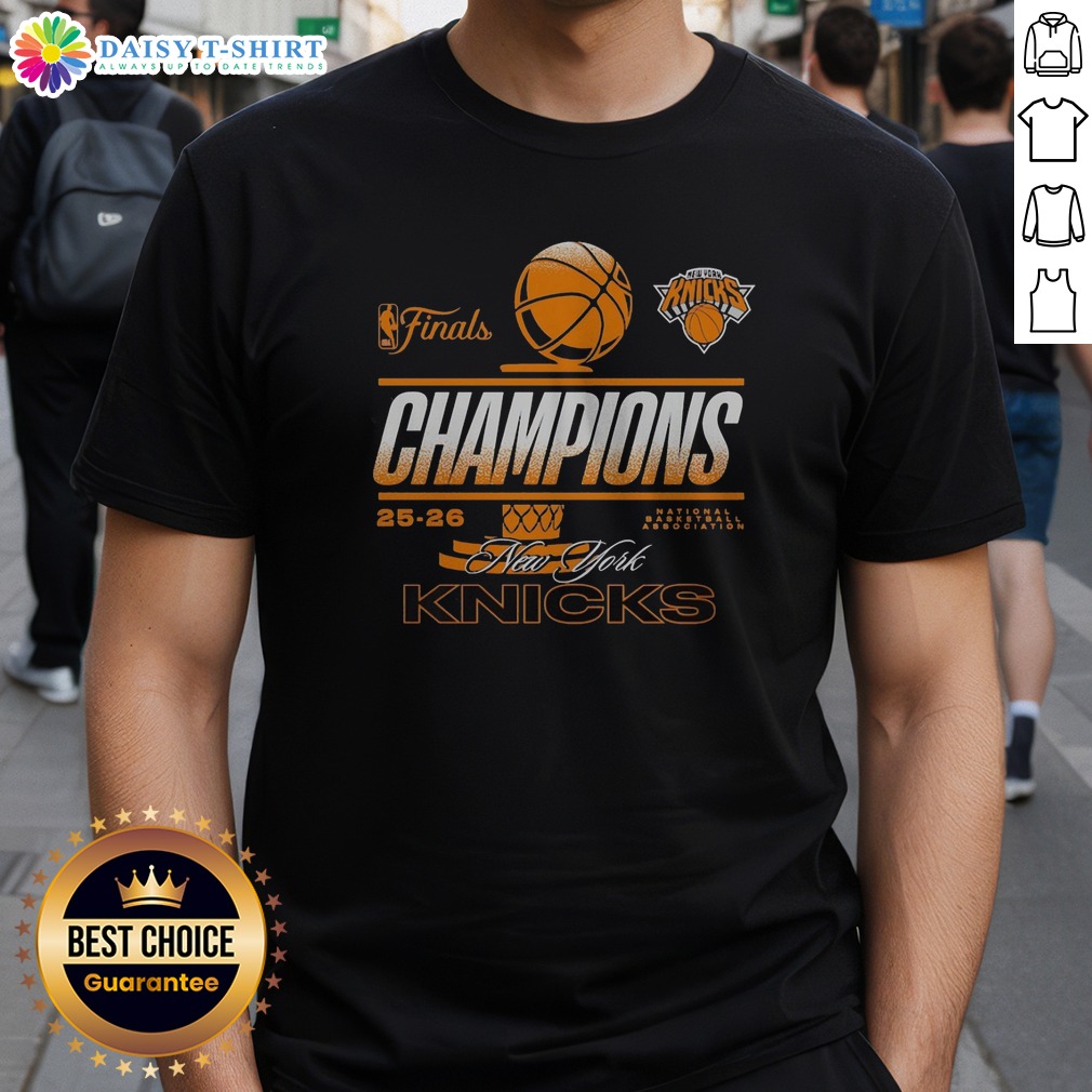 awesome-new-york-knicks-2025-2026-finals-champions-national-basketball-association-team-shirt Awesome New York Knicks 2025 2026 Finals Champions National Basketball Association Team Shirt in blue with championship graphics