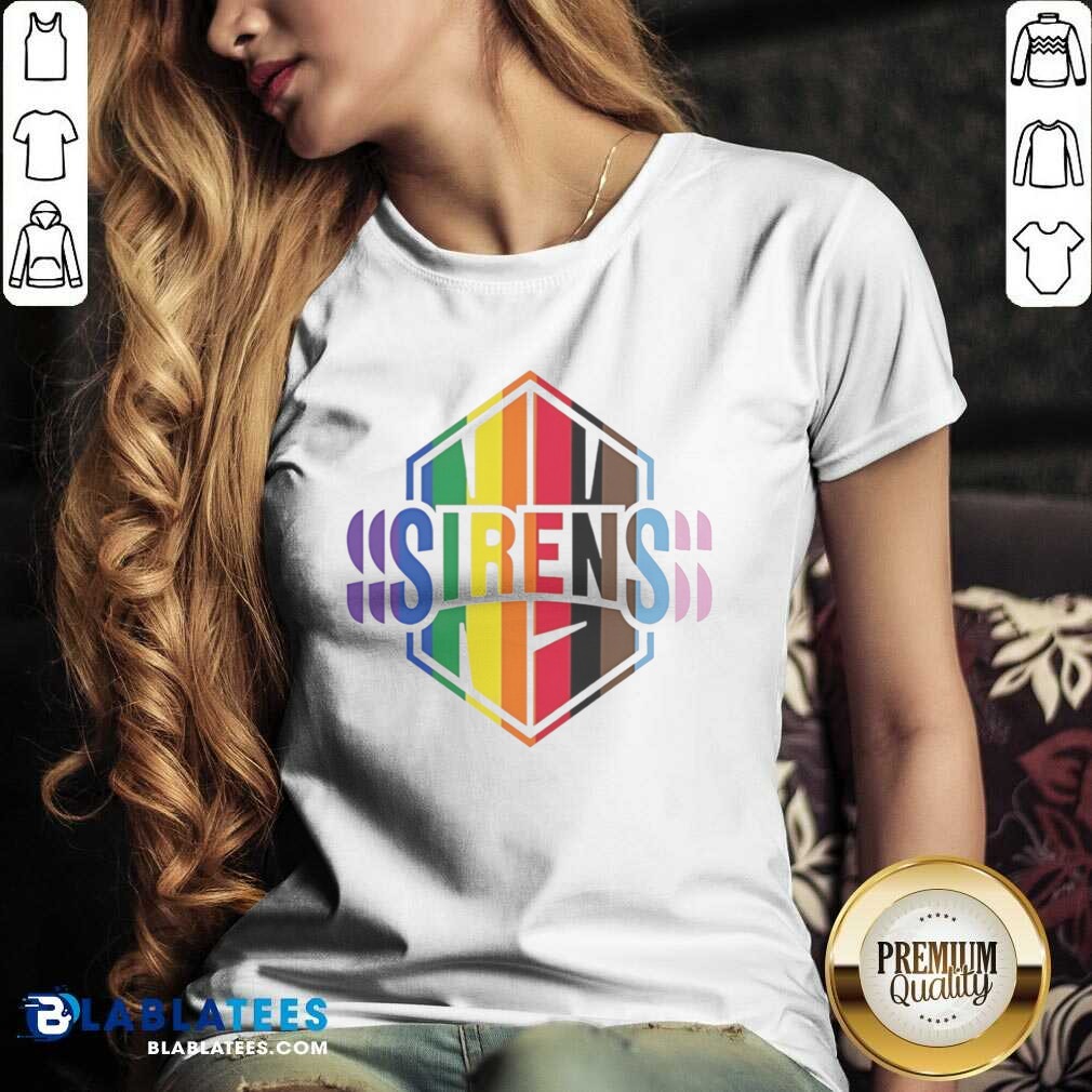awesome-new-york-sirens-pride-lgbtq-rainbow-flag-v-neck-optimized Awesome New York Sirens Pride LGBTQ Rainbow Flag v neck optimized for showcasing vibrant colors and details