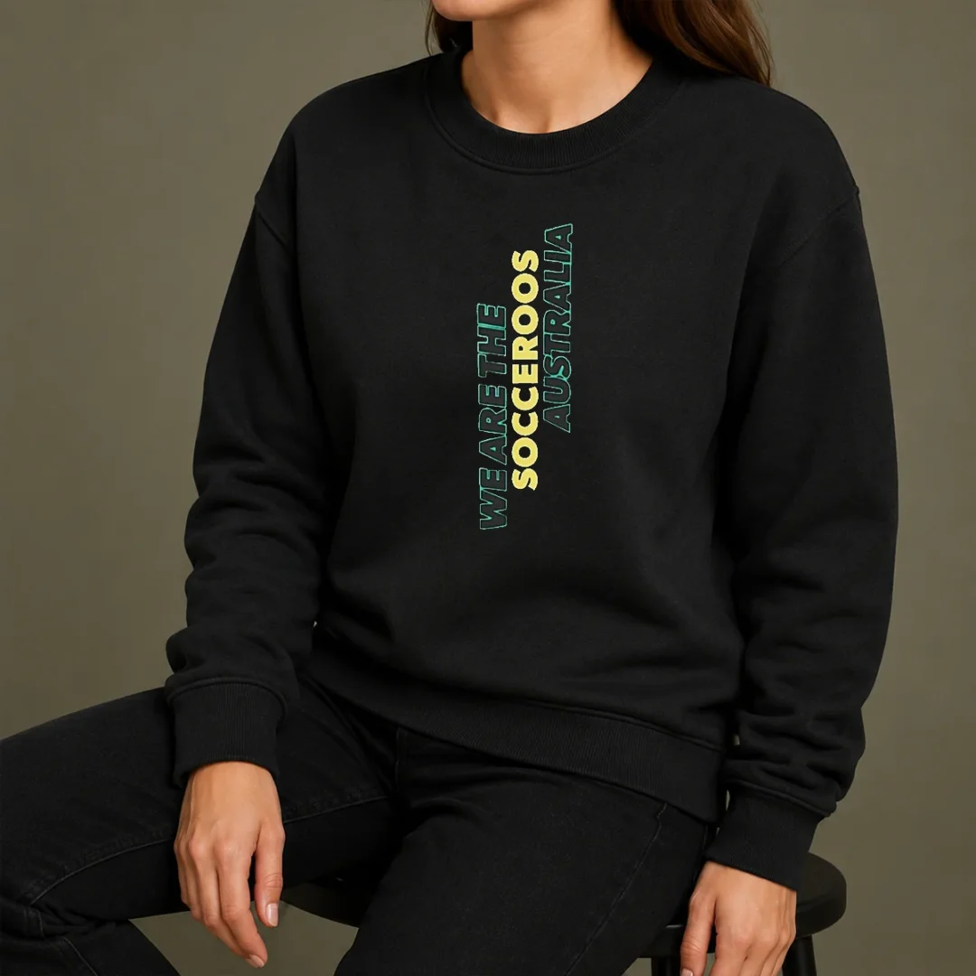 Awesome Nice We Are The Socceroos Australia Sweater Awesome Nice We Are The Socceroos Australia Sweater