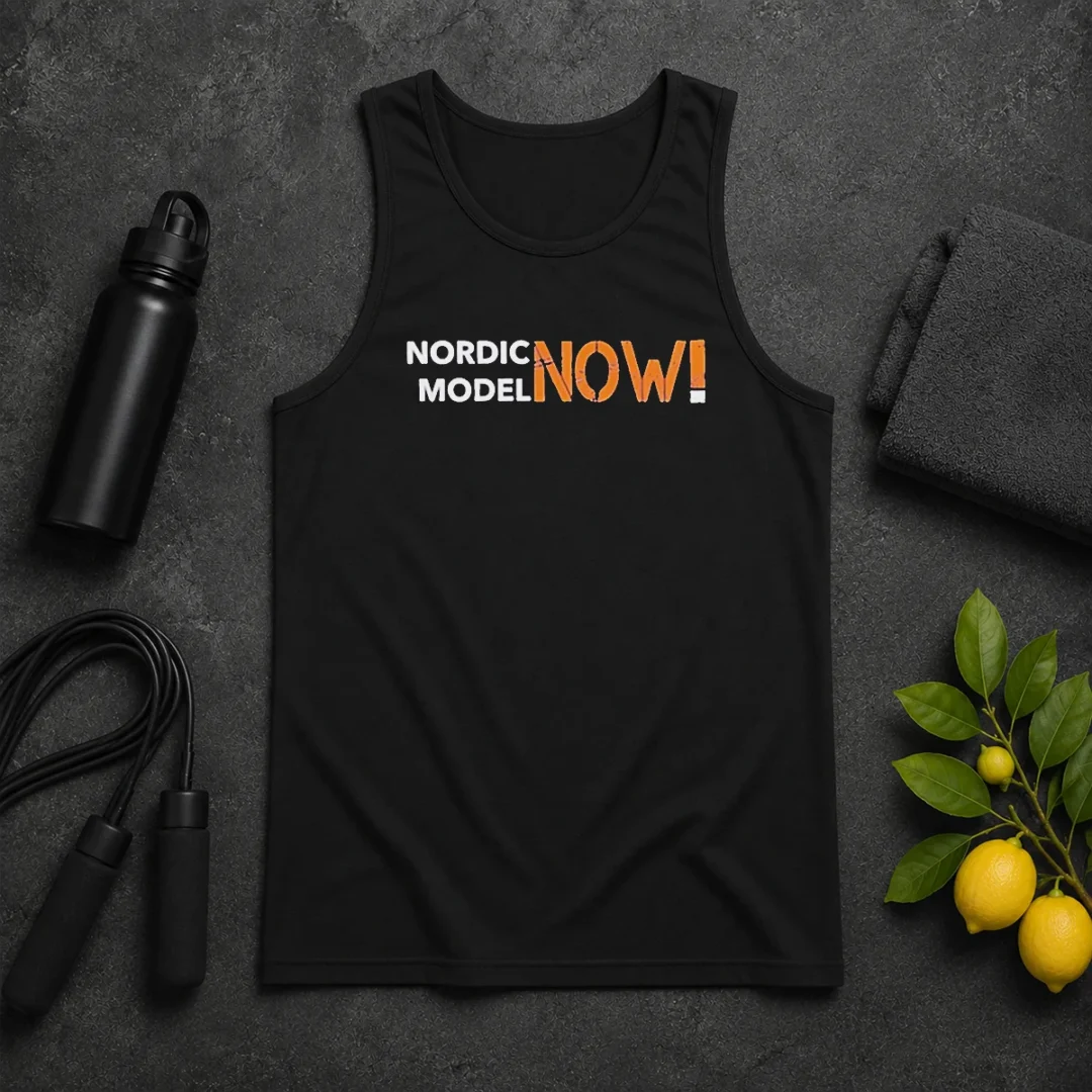 Awesome Nordic Model Now! Slogan Tank Top Awesome Nordic Model Now! Slogan Tank Top