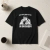 Awesome Not Right Now Kitten The Walls Are Closing In On Daddy t shirt in black, short sleeve cotton tee