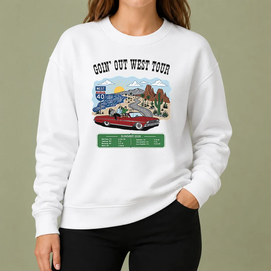 awesome-panic-goin-out-west-tour-summer-2026-sweater Awesome Panic Goin Out West Tour Summer 2026 Sweater