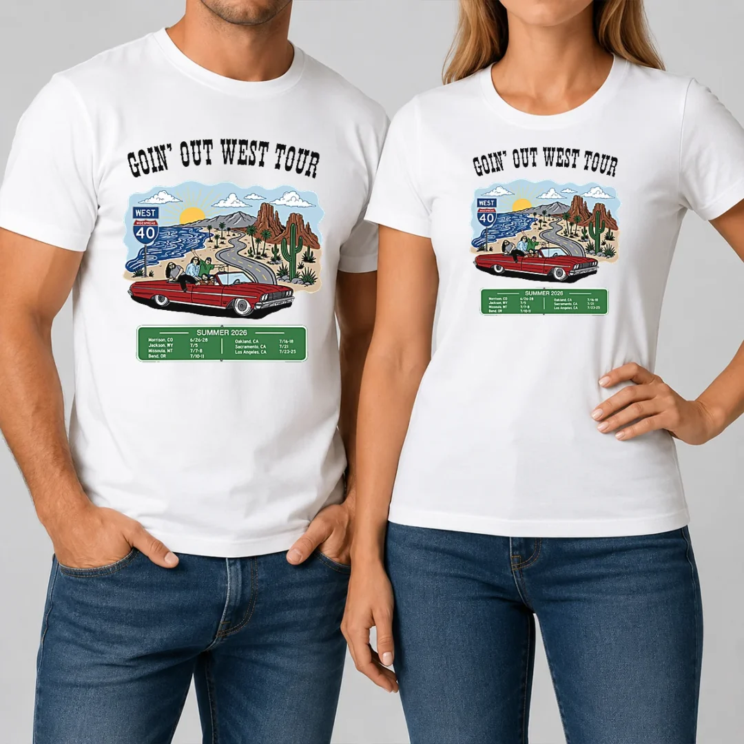awesome-panic-goin-out-west-tour-summer-2026-t-shirt Awesome Panic Goin Out West Tour Summer 2026