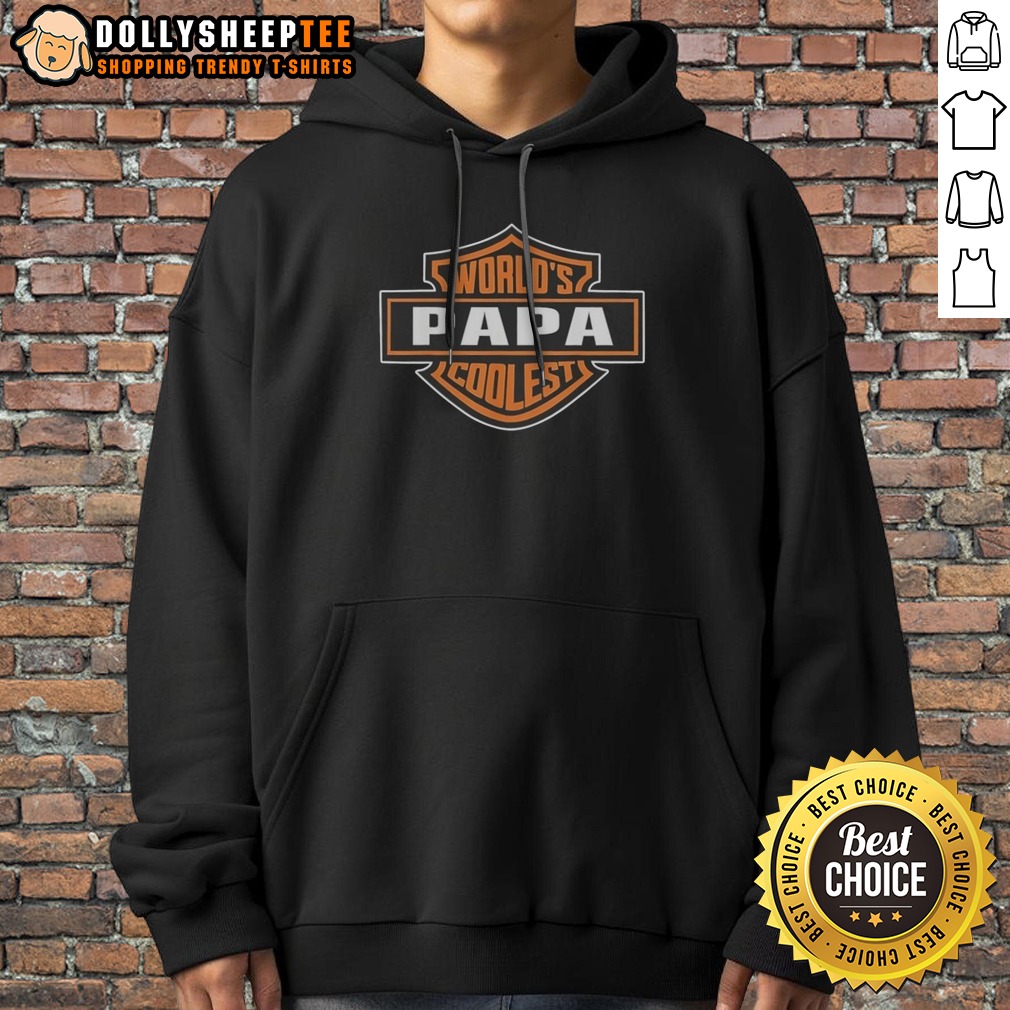 Awesome Papa Harley Davidson Worlds Coolest Hoodie Awesome Papa Harley Davidson Worlds Coolest Hoodie featuring a bold graphic design for proud dads.