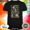 Awesome Persona 4 Golden Main Cast And Izanagi Character shirt optimized view showing front graphic print on a short-sleeve crewneck shirt