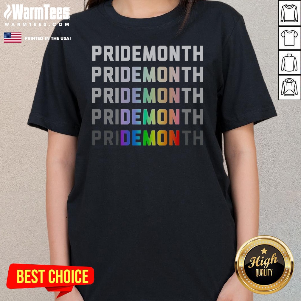 awesome-pride-month-demon-ladies-tee Awesome Pride Month Demon ladies tee showcasing vibrant colors and a unique design.
