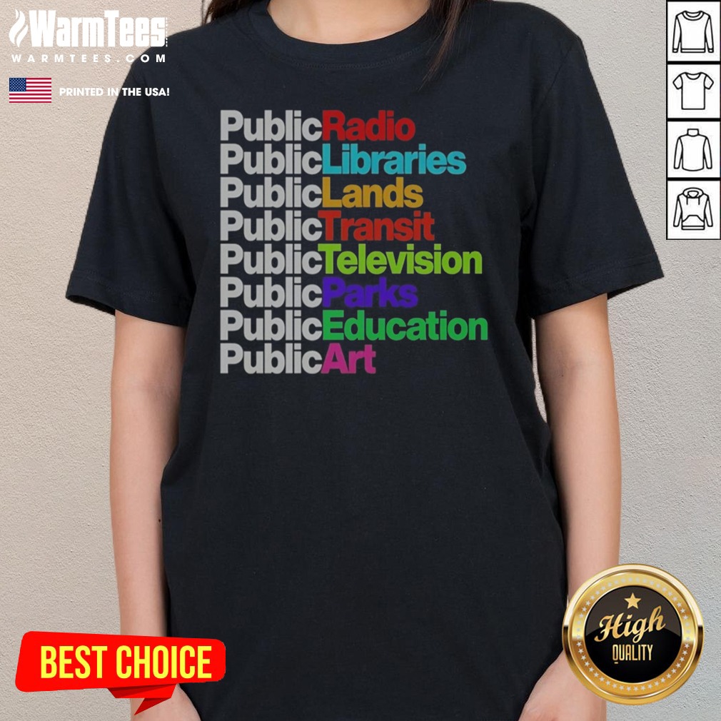 awesome-public-libraries-radio-transit-parks-graphic-ladies-tee Awesome Public Libraries Radio Transit Parks Graphic ladies tee featuring a vibrant design
