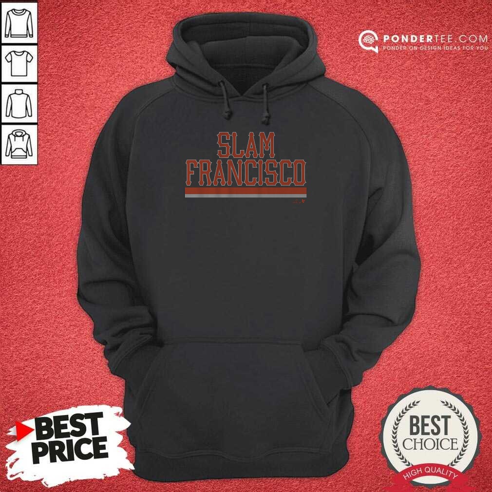 awesome-slam-francisco-hoodie-hoodie-optimized Awesome Slam Francisco Hoodie hoodie optimized image showing a comfortable pullover with front pocket and drawstring hood