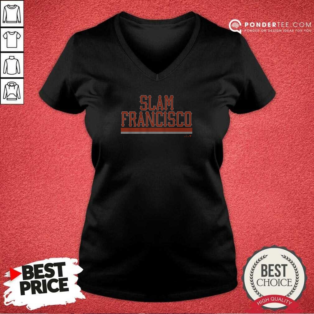 awesome-slam-francisco-v-neck-shirt-v-neck-optimized Awesome Slam Francisco V-Neck Shirt