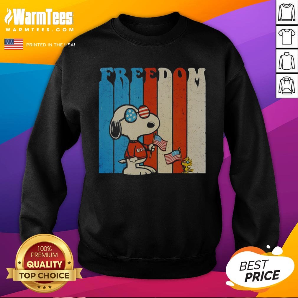 awesome-snoopy-and-woodstock-peanuts-freedom-usa-250th-anniversary-sweatshirt Awesome Snoopy And Woodstock Peanuts Freedom USA 250th Anniversary Sweatshirt
